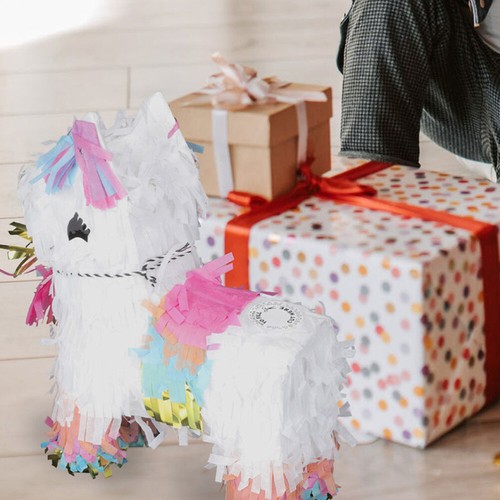 1 Satz Alpaka-Pinata-Fußball-Pinata für Geburtstagsfeier mit Stick-Partyzubehör - Bild 6 von 12