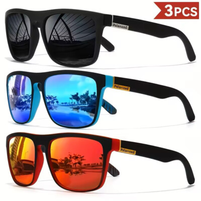 3 STÜCK - ELEGANTE SONNENBRILLE DAMEN POLARISIERT SCHUTZBRILLE UV400