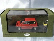EBBRO 44016 1:43 SCALE 1981 HONDA CITY WITH MOTOCOMPO DIE CAST MODEL CAR RED