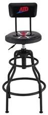 ATD TOOLS 81075 Adjustable Shop Stool with Backrest
