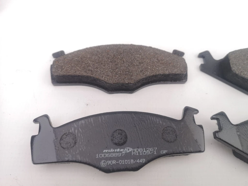 Pastillas de freno delanteras MINTEX MDB1266 para SEAT VW Jetta Scirocco Passat B2 Polo Golf Foto 2 de 4