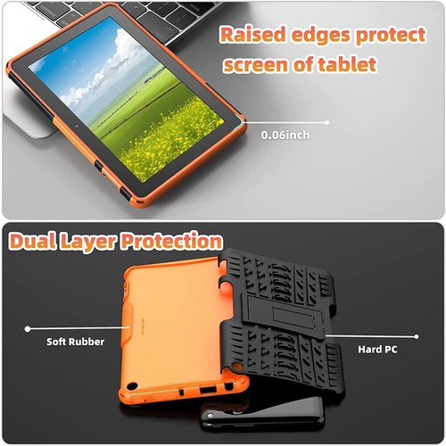 For Amazon Kindle Fire HD 10/10 Plus 12th Gen Tablet Heavy Duty Stand Case Cover - Picture 54 of 55