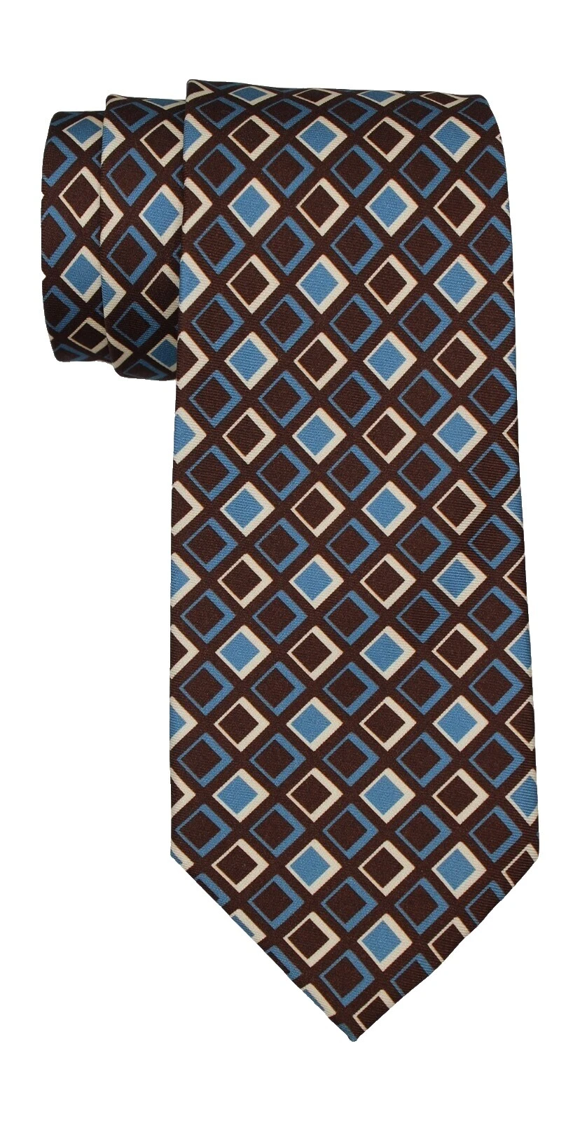 Brown Solid Ties for Men