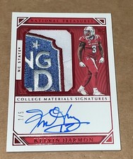 2019 Panini National Treasures Collegiate Football Cards 26