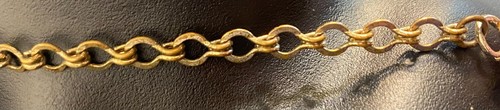 Vintage Pink Pearlescent Gold Tone Necklace - Picture 4 of 8