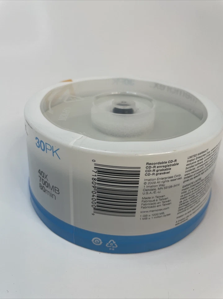 Memorex Music CD-R DA 40X, 80Minute, 700MB, 30-Pack Spindle (32020016591) - Image 3 of 4