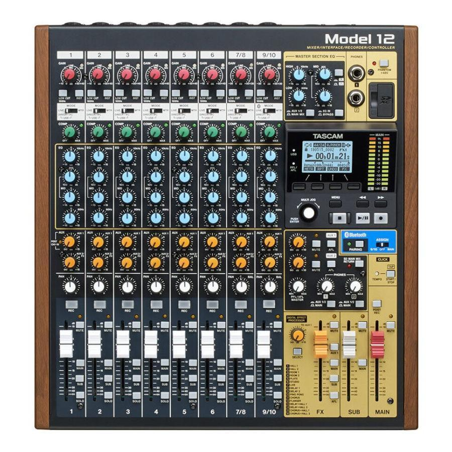 TASCAM Model 12 12-Track Desktop Multitrack Recorder Mixer Controller New