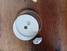 Berker Serie 1930 Glasrahmen für Drehschalter mit Knopf 