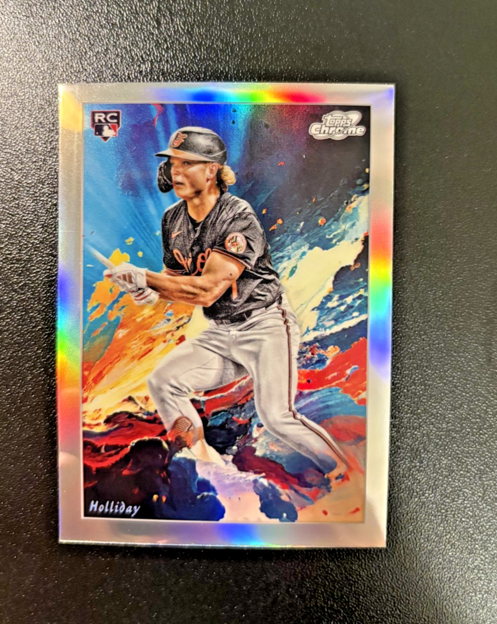 2024 Topps Chrome Cosmic STN-20 Jackson Holliday Rookie Stars In The Night SP