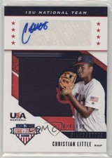 2019 Panini USA Baseball Stars & Stripes Jerseys /199 Christian Little Auto 4dd