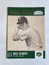 2015 Panini Contenders - Old School Colors Mike Schmidt #8