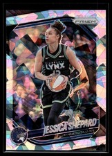 Jessica Shepard 2025 Panini Prizm WNBA Ice Prizm Card #137