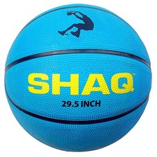 SHAQ Official Size 29.5 Blue Basketball for Outdoor Indoor Durable Basketball