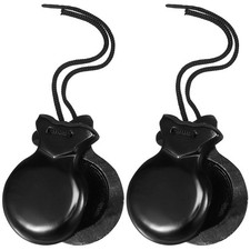 2 Pcs Traditional Spanish Flamenco Castanets for Adults Spanish Wood Castanet...