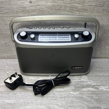 Roberts Classic 928 ~ 3 Band Portable Radio with 4 FM Presets ~ Tested & Working