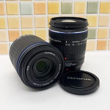 OLYMPUS Zuiko Digital 14-42mm 40-150mm Four Thirds Lens Set Adapter