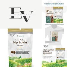 120 Soft Chews for Hip Joint Health - Perfect for Senior Dogs Over 1
