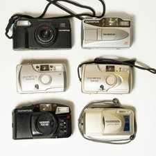 Olympus Camera Lot for Parts Repair MJU III 80 Trip 505 AF 60 XB41AF 700XB 2800