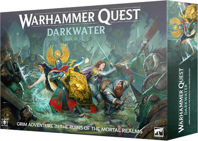 Games Workshop Warhammer Quest: Darkwater   Cooperative Fantasy Board Game