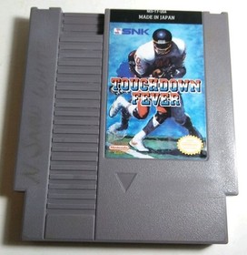 Touchdown Fever (Nintendo NES) Game in Box, NO Manual, Football, SNK, Tested