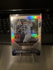 2021 Panini Prizm - Championship Stage Justin Turner #CS4 Silver Prizm