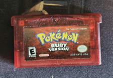 Nintendo Pok mon Ruby Version GBA Cartridge Only, Multiplayer JRPG RPG E 2003