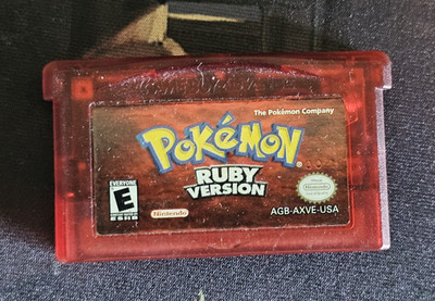 Nintendo Pokémon Ruby Version GBA Cartridge Only, Multiplayer JRPG RPG E 2003
