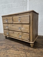 Victorian 2 Over 2 Chest Of Drawers 