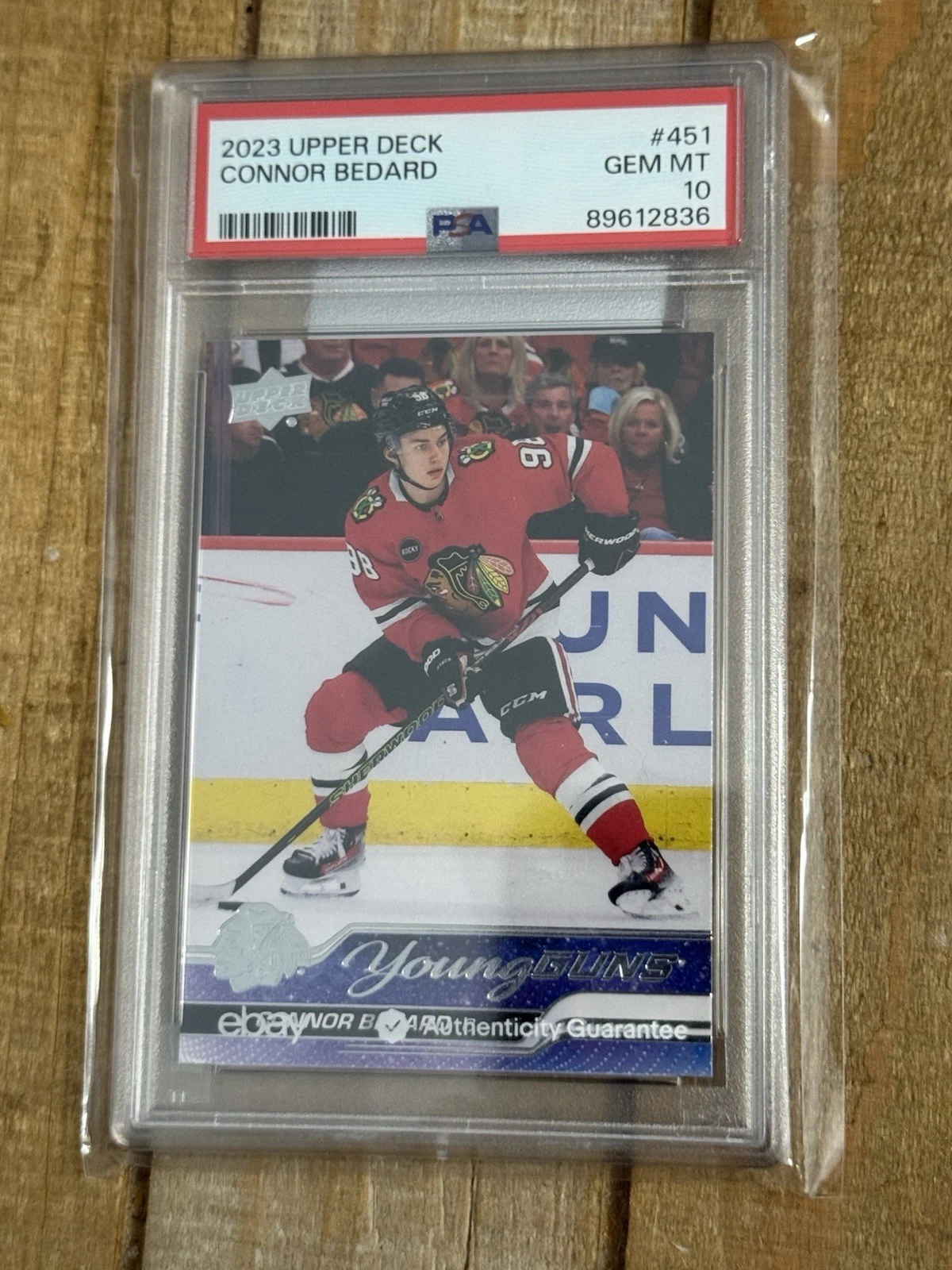 Bedard Young Guns RC PSA 10
