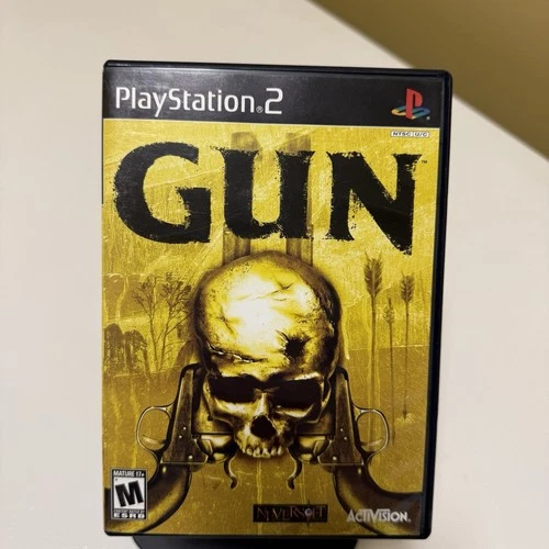 GUN Sony PlayStation 2 PS2 2005 Complete w/ Case Disc No Manual
