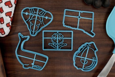 Connecticut Cookie Cutters - Connecticut Flag, Connecticut Outline, Eastern
