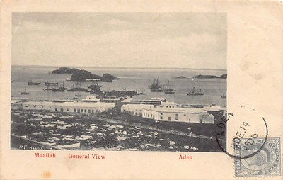 Yemen - ADEN - Ma'alla - General view - Publ. Turkish Shop - I. Benghiat & Son