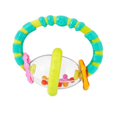 Bright Starts BPA-Free Baby Rattle & Teether Toy, 3M+