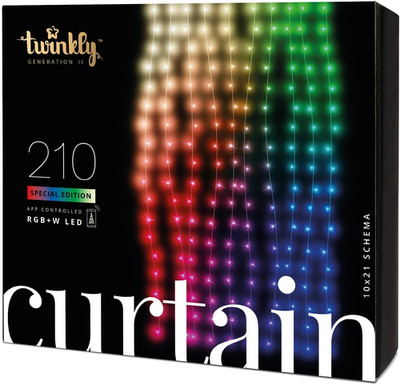 Twinkly LED Lichterkette Lichter Kette Dekolichterkette Lichterkettenvorhang App