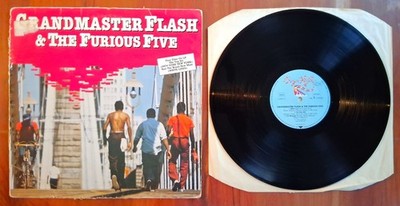 Grandmaster Flash & The Furious Five, Vinyl 1983, SugarHill Rec.