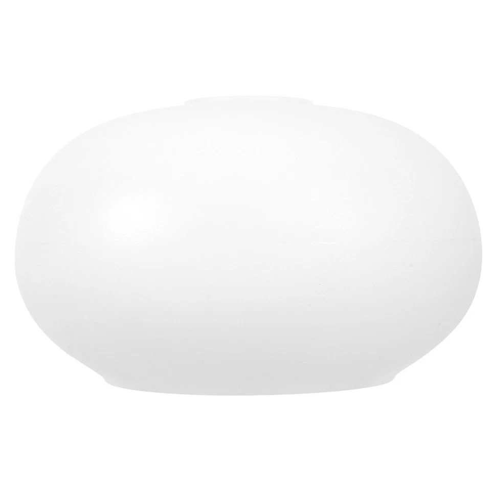  Pendant Lamp Shade Replacement E27: Plastic Oval Hanging Light Cover Diameter - Image 3 of 4