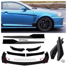 For Hyundai Tiburon Front Bumper Spoiler Body Kit Side Skirt Rear Lip Us