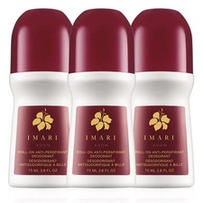 3 Pack of Avon Imari Roll-On Antiperspirant Deodorant 2.6 OZ