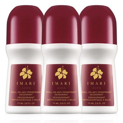 Pack of Avon Imari Roll-On Antiperspirant Deodorant OZ
