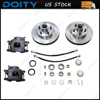 Front Truck Disc Brake Conversion Wheel Component Kit for 1960-70 Chevy C10 5Lug