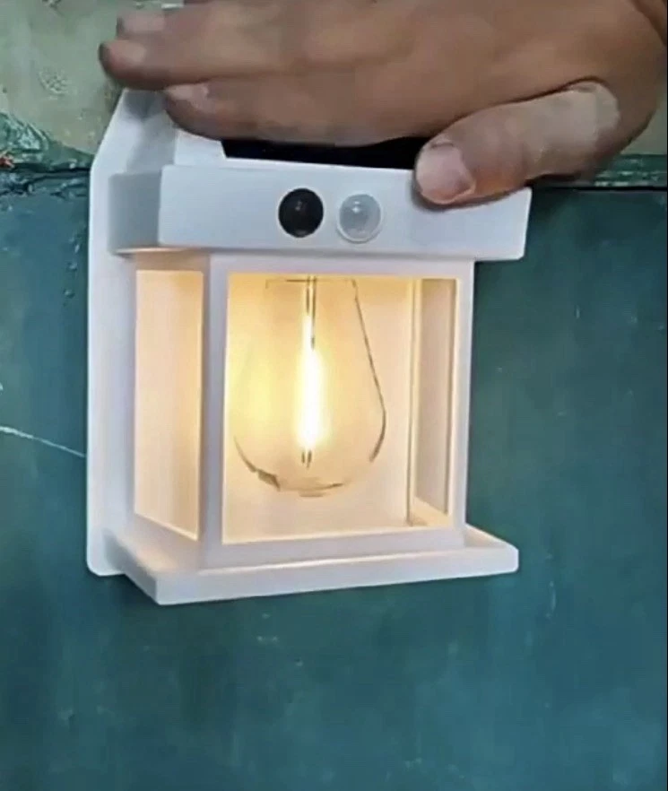 ✅Lampada da parete solare da esterno con Pannello Solare Specificare Colore ☀️ - Immagine 3 di 4