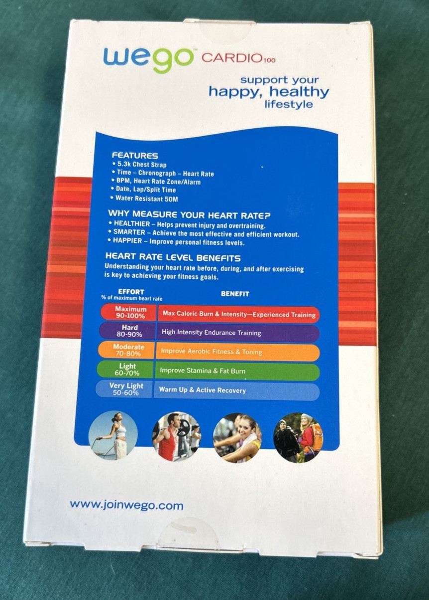 WeGo Heart Rate Monitor Cardio100