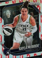 2025 Panini Prizm WNBA #45 Kayla McBride WNBA Logo Prizms