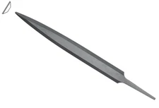 Swiss Pattern Precision 6” Barrette File, Cut 00