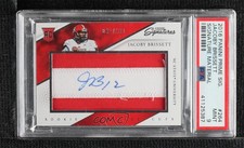 2016 Prime Signatures Rookie Signature Cuts Jacoby Brissett PSA 9 MINT Auto 16yo