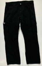 36 x 32 perfect cond BLACK VINTAGE wrangler Originals dark denim jeans 700RBBL