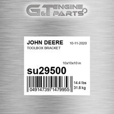 Su29500 Toolbox Bracket Fits John Deere (surplus Open Box)
