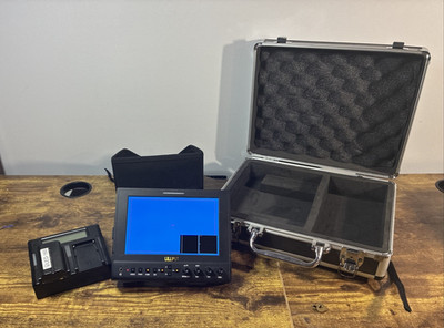 Lilliput 663/S 7'' 3G-SDI IPS HDMI Field Monitor + Hard Case, Sunshade, Batteries