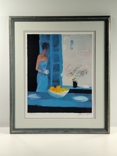 Emile Bellet Signed Limited Edition Lithograph "Fiancailles Bleues" COA Park Wes