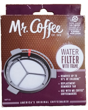 Mr. Coffee Replacement Water Filter with Frame - 1 Filter- WF10, Original Box